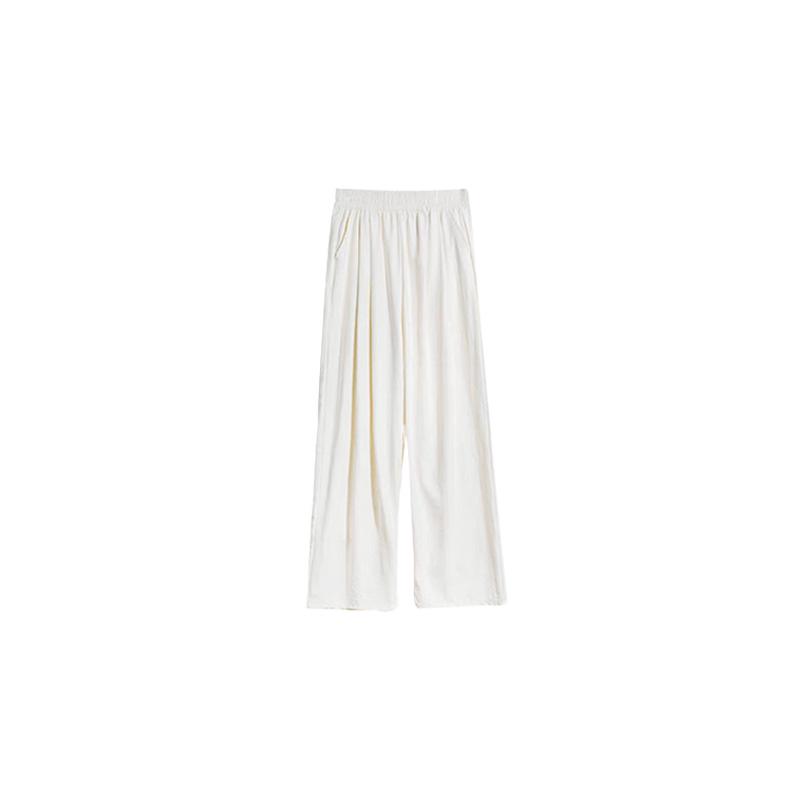 

Модный клетчатый топ без рукавов и комплект брюк широкого кроя - Лето 2025 S