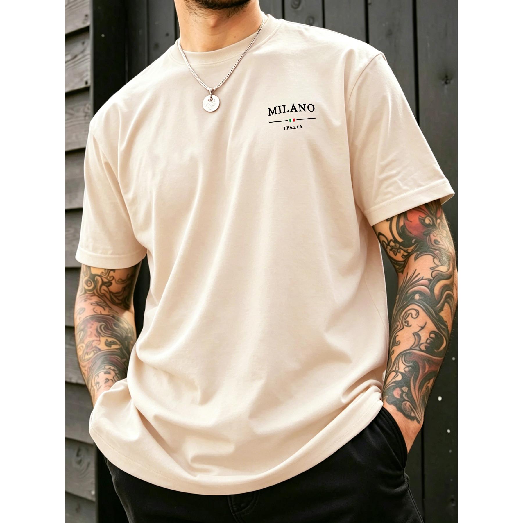 Soft, skin-friendly basic short-sleeve top—relaxed fit and versatile, unisex, perfect for workouts, tennis, and lounging at home L бежевый
