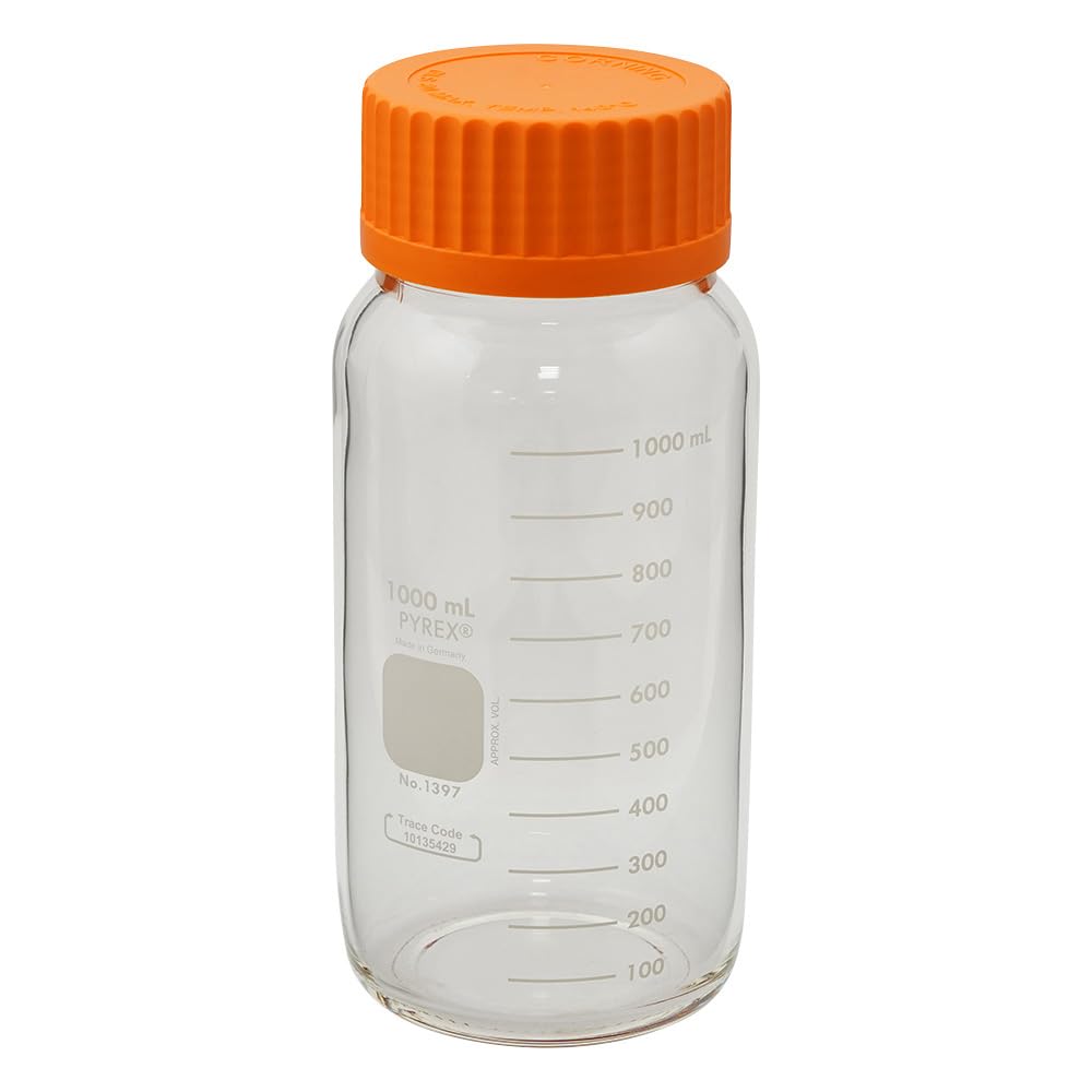 Corning PYREX Medium Wide Mouth Bottle (PYREX®) 1000mL /2-1957-02