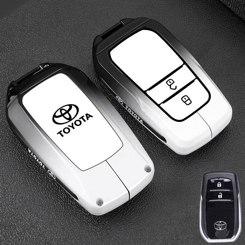 Toyota Key Cover for CHR, Hilux, Fortuner, Land Cruiser, Camry, Corolla, RAV4, Highlander