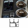 For Toyota Highlander 2008-2013 Carbon Fiber Console Decor Center Cover Trim 1x