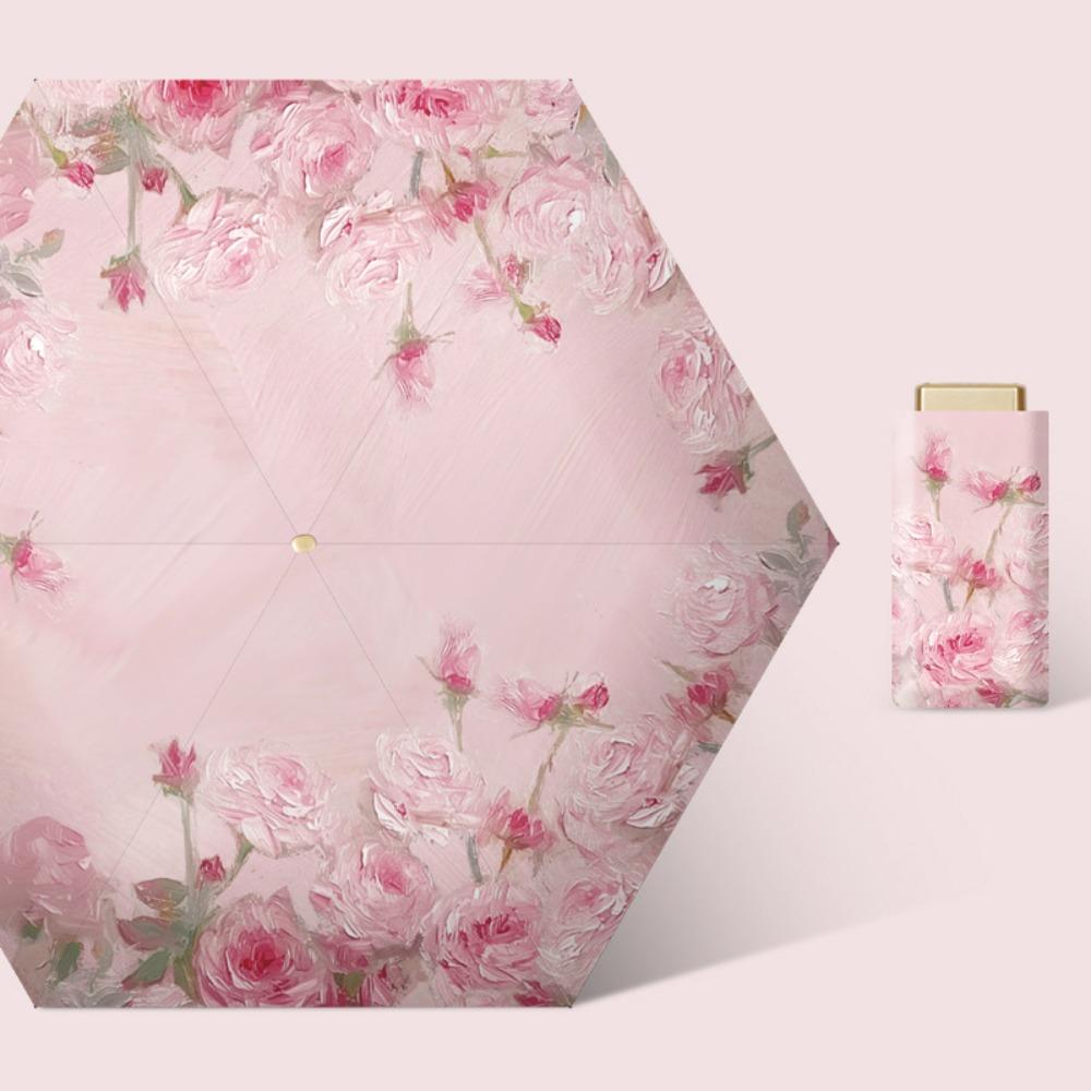 Folding Mini Sun Umbrella Portable Capsule Umbrella Sunshade Pocket Rain Umbrella  Rainy Day