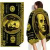 1pc Hundred Dollar Bill Printed Fashion Beach Towel,  Wrap, Beach Scarf
