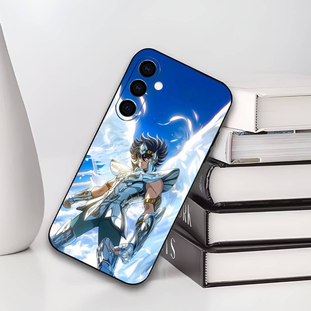 S-Saint S-Seiya Anime Phone Case Silicone Soft For Samsung Galaxy A73,A72,A71,A70,A53,A52,A51