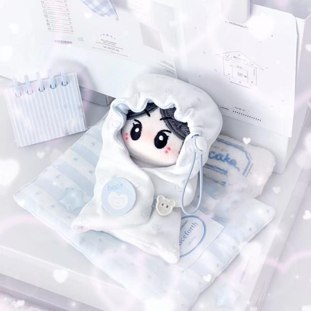 Cloak 10cm Cotton Doll Swaddling Clothes Swaddling Doll Dress Up Set  10cm Cotton Doll