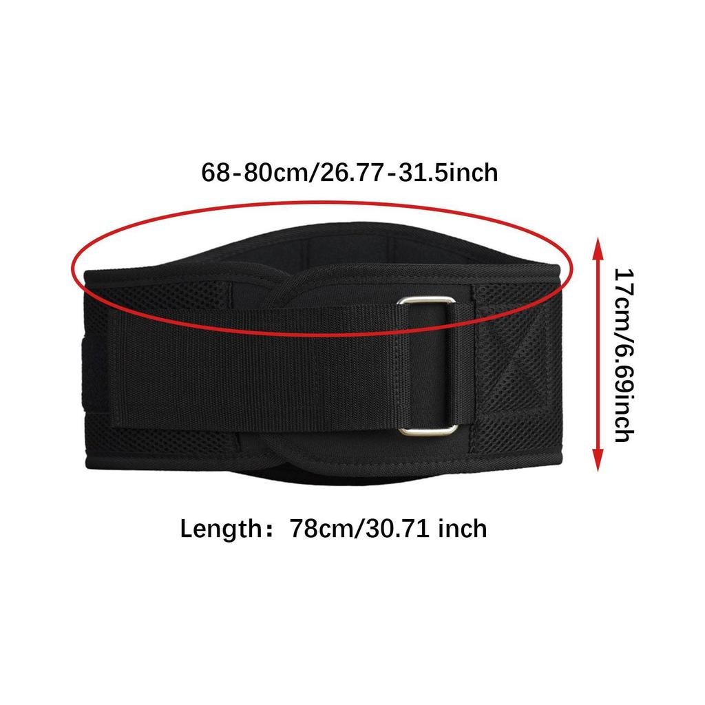 Waist Support Belt Waist Training Lower Back Brace, Abdominal Protector Portable Support Waist Brace Waist Trimmer for Fitness