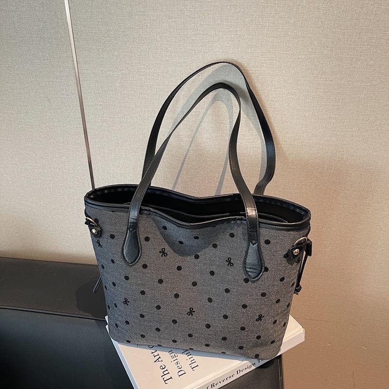 

Сумка-тоут большой вместимости, новая универсальная сумка-шоппер на плечо и подмышку, премиальная текстура