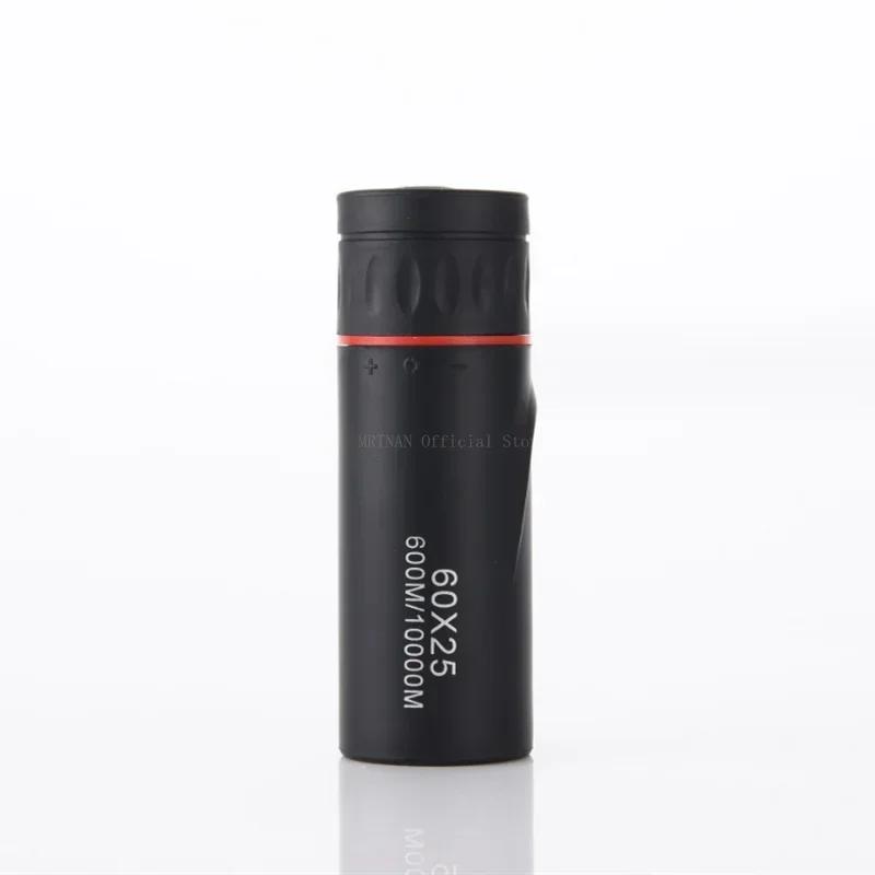 60X25/100X25 Monocular Telescope Mini Portable Optical Coating High-definition High-magnification Outdoor Observation Telescope