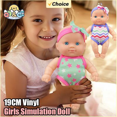 Non-Toxic Doll Toys For Kids Birthday Gifts Children'S Dress Up Simulation Cute Silicone Baby Doll Accessories House Dolls For Children Toys