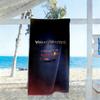 Oracle Bull Customized Name Beach Towel Super Soft Microfiber Quickdry Fabric Perfect for Traveling Yoga Camping and Swimming
