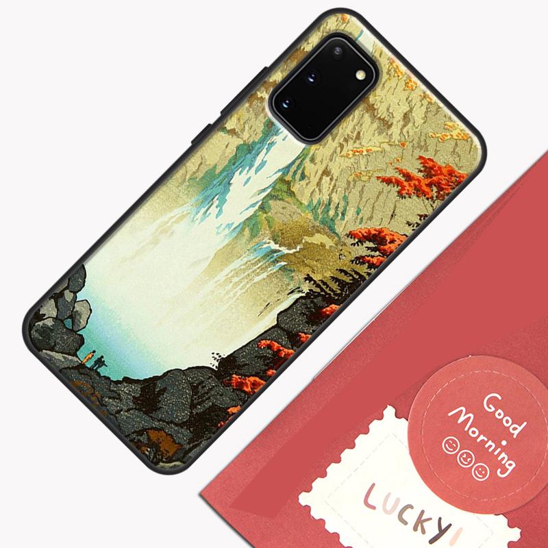 Ukiyo-e Japanese Style Art Phone Case For Samsung Galaxy S26 S25 S24 S20 S21 S22 S23 Ultra S10 Plus S25 FE Cover Shell