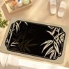Retro Chinese soft diatom mud absorbent mat bathroom floor mat toilet door toilet mat quick drying non-slip foot mat