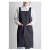 Home Kitchen Cooking Waterproof and Anti-fouling Coffee Sleeveless Apron Overalls