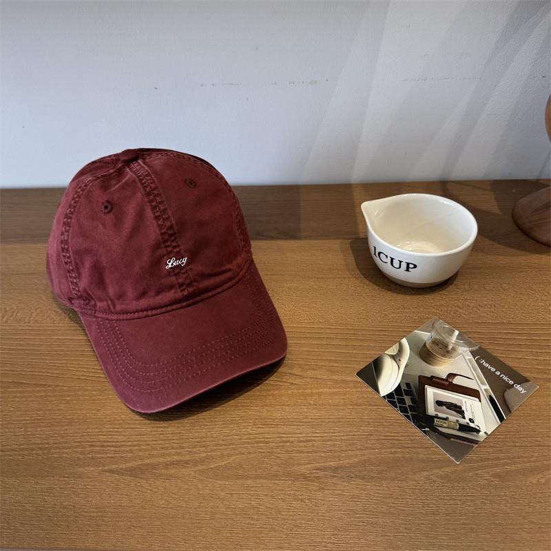 Street Dance Baseball Cap With Embroidered Letters Wide Brim For Summer Casual Wear