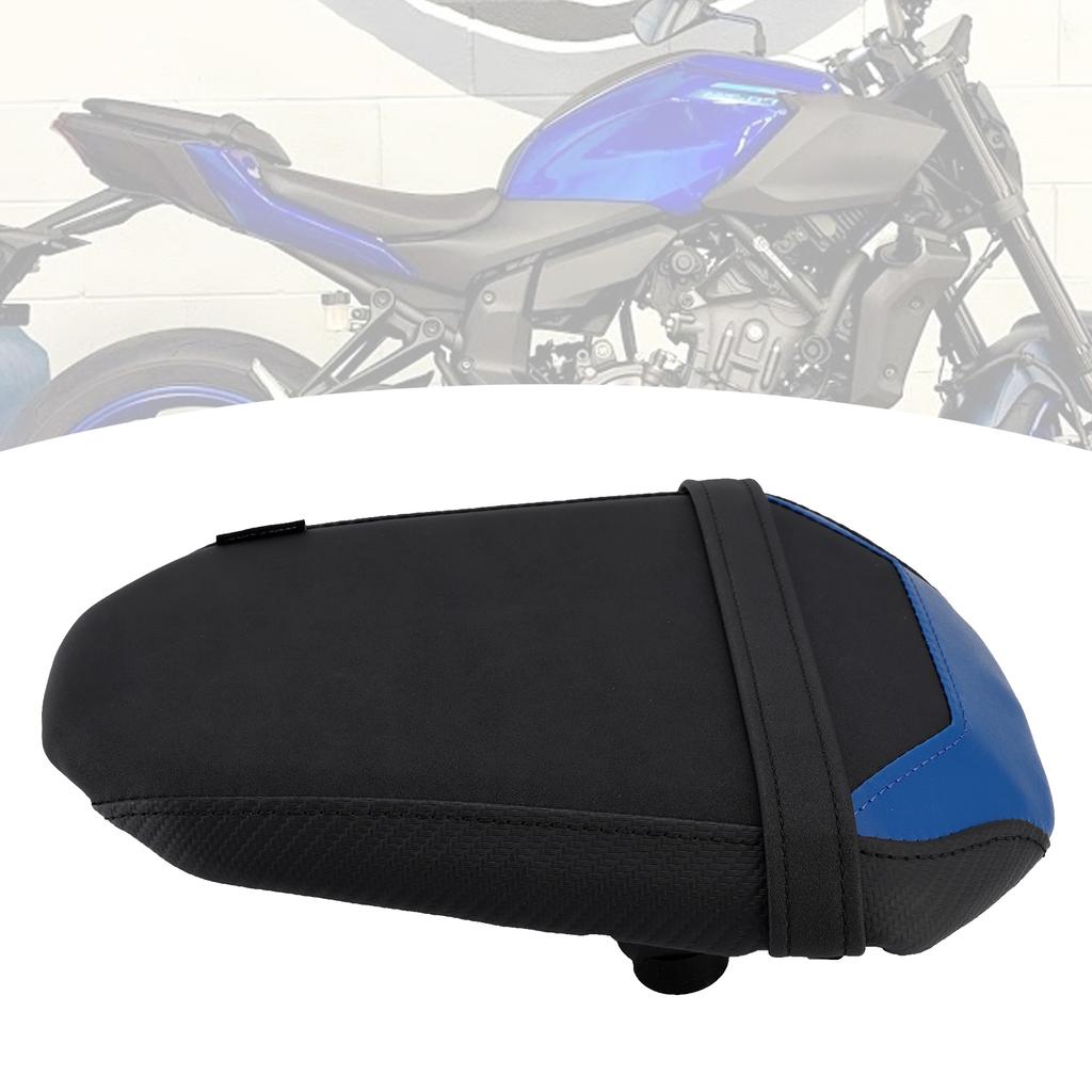 Rear Seat Passenger Cushion Flat Pu Fit Blue For Yamaha Mt-07 Fz-07 Fz 07 2025+