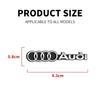 2026 3D Metal Car Speaker Logo Sticker, Mini Emblem Badge Decal For 4YGYE A4 A3 A5 A6 A7 A8 Q3 Q5 Q7 Q8 B5 B6 B7 B8 B9 Q7 8P 8V 8L