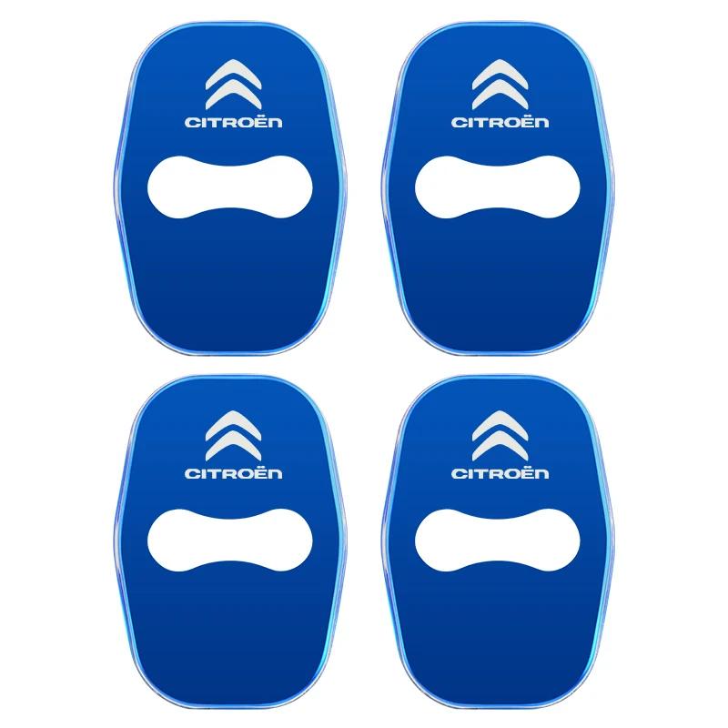 Metall-Türschloss-Abdeckung für Citroen C4 C3-XR C5 Aircross C6 C-quatre Picasso C-Elysee C4L C3L Emblem Aufkleber Abzeichen