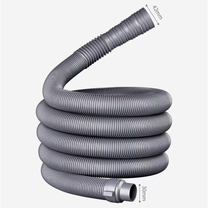 Flexible Extended Drainage Pipe Reinforced Anti Leak Designs Extension Drain Hose For Automatic Washing Machines Use