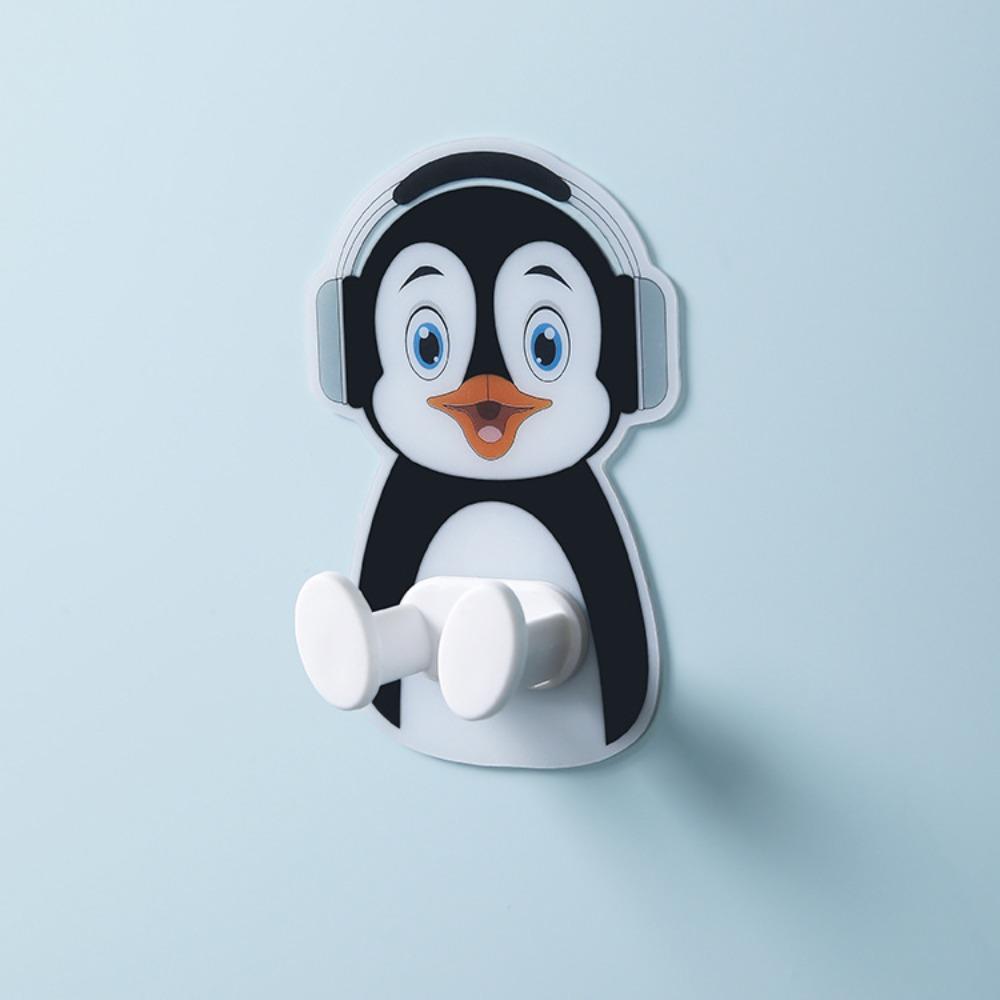 Multifunctional Animal Hook Self Adhesive Wire Line Hanger Office Home Bathroom Kitchen