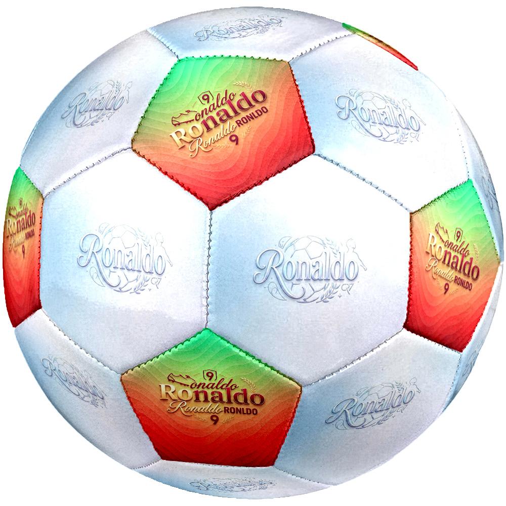 Ronaldo's: Phenomenon Cr7 Size 5 Soccer Football Machine Sewn Indoor/Outdoor Training and Matches Surprise Collection Gift