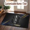Custom Rug New Holland Pattern Print Name Text Soft Non‑Slip Floor Carpet for Home Indoor Decoration