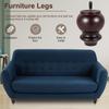 4Pcs Furniture Leg Set Solid Wood Sofa Legs Replacement Feet Fittings Height 4 Inch Coffee Table TV Cabinet Wooden Legs