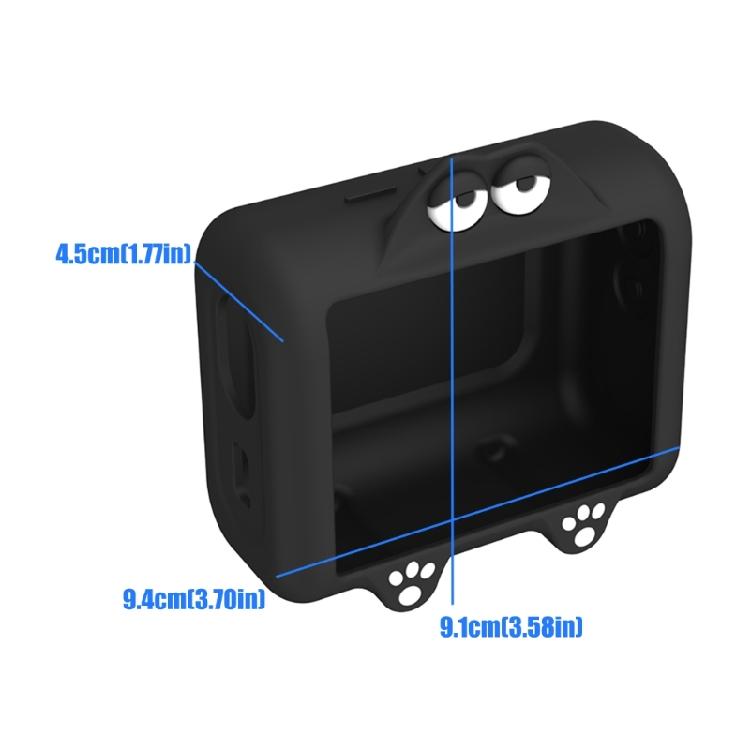 Portable Speaker Silicone Cover for Go 3, Grip-Friendly Protective Case for Travel Storage, Shelf Use, and Everyday Handling