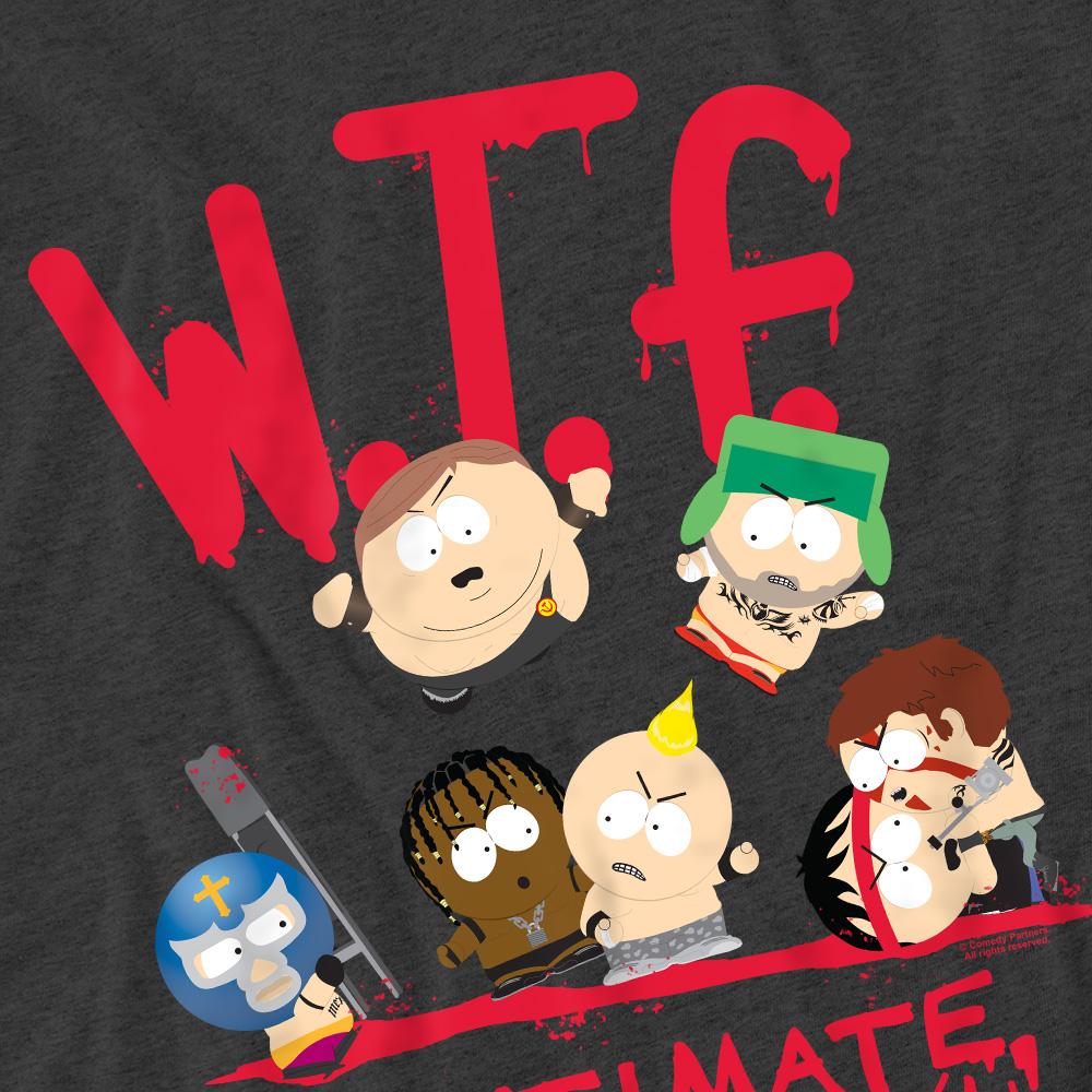 South Park Unisex Adult WTF Ultimate Smackdown T-Shirt