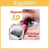 Reusable 3d Dual Magnetic False Eyelashes Handmade With Soft Cotton Terrier