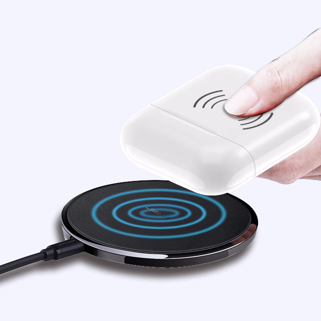 Buy For Apple Airpods Qi Standard Charging Wireless Receiver Case