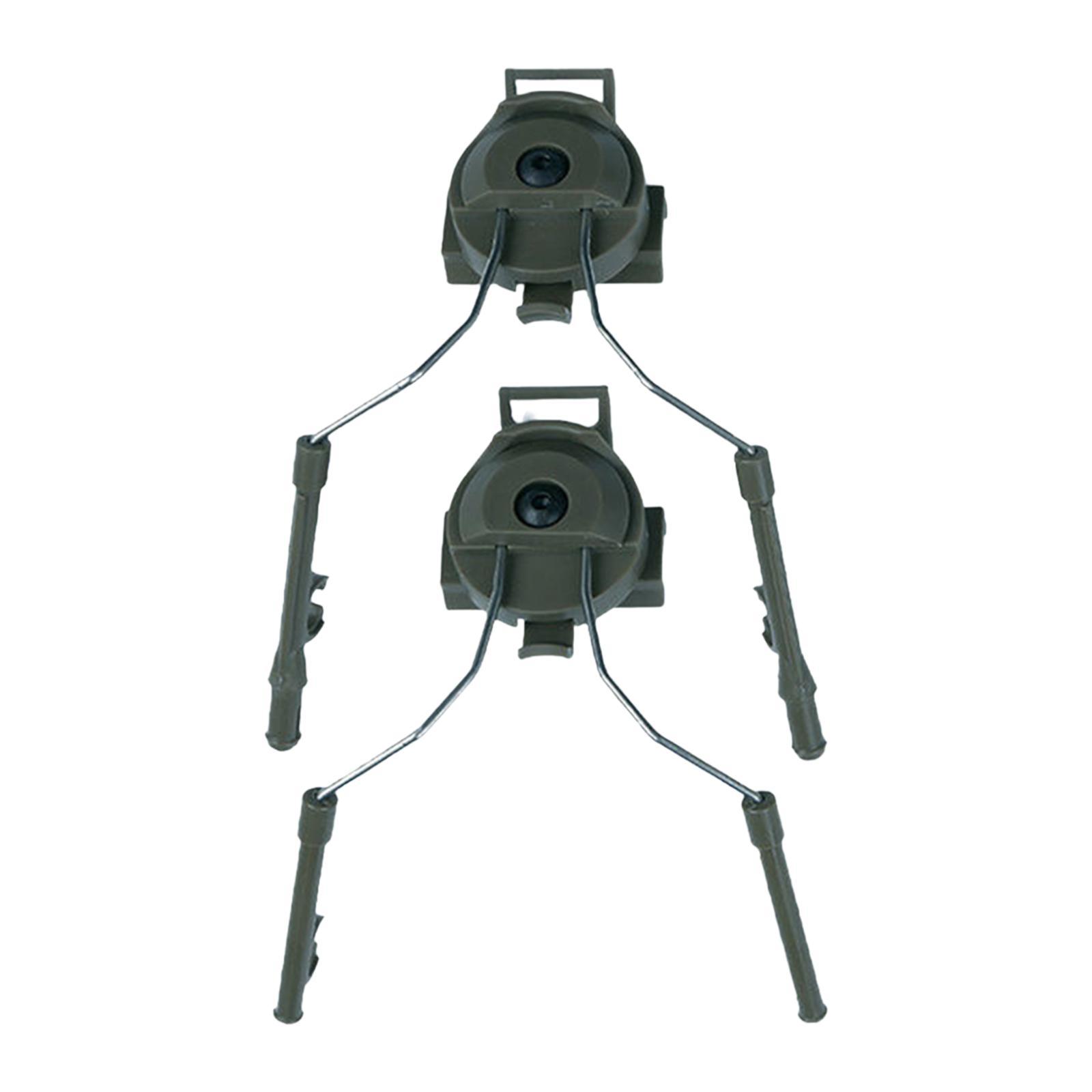 

Helmet Rail Adapter Helmet Accessories Lightweight Easy Installation Multiuse зелений