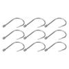 50Pcs Fishing Hook for Iseama Fish Hook Barbed Type High Carbon Steel with Hole for Outdoor ActivityType 8#