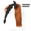 Martial Soul Unisex Tail Plug with Beads for Cosplay and Adult Role Play