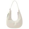 New NERDY Nylon Crescent Bag Shoulder Bag Women's Black/Cream PNES23AA22