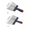 Large Size Chocolate Tempering Scraper Stainless Steel Chocolate Spatula Chocolate Shovel  Dough