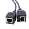 Multiple Device RJ45 LAN Networking Splitter 1 Male To 2 Female Y Adapter Cable Ethernet Extension Cable