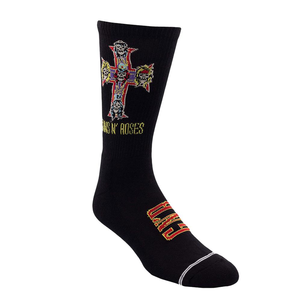 Guns N Roses Unisex Adult Appetite For Destruction Crew Socks