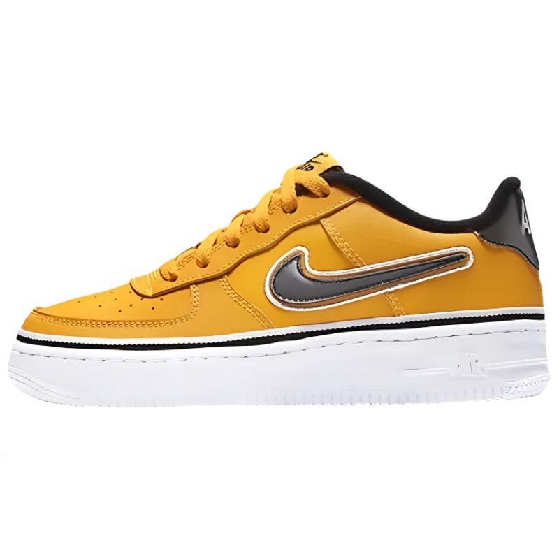 

New Nike Air Force 1 Low LV8 X NBA University Gold GS BV1248-700 38.5