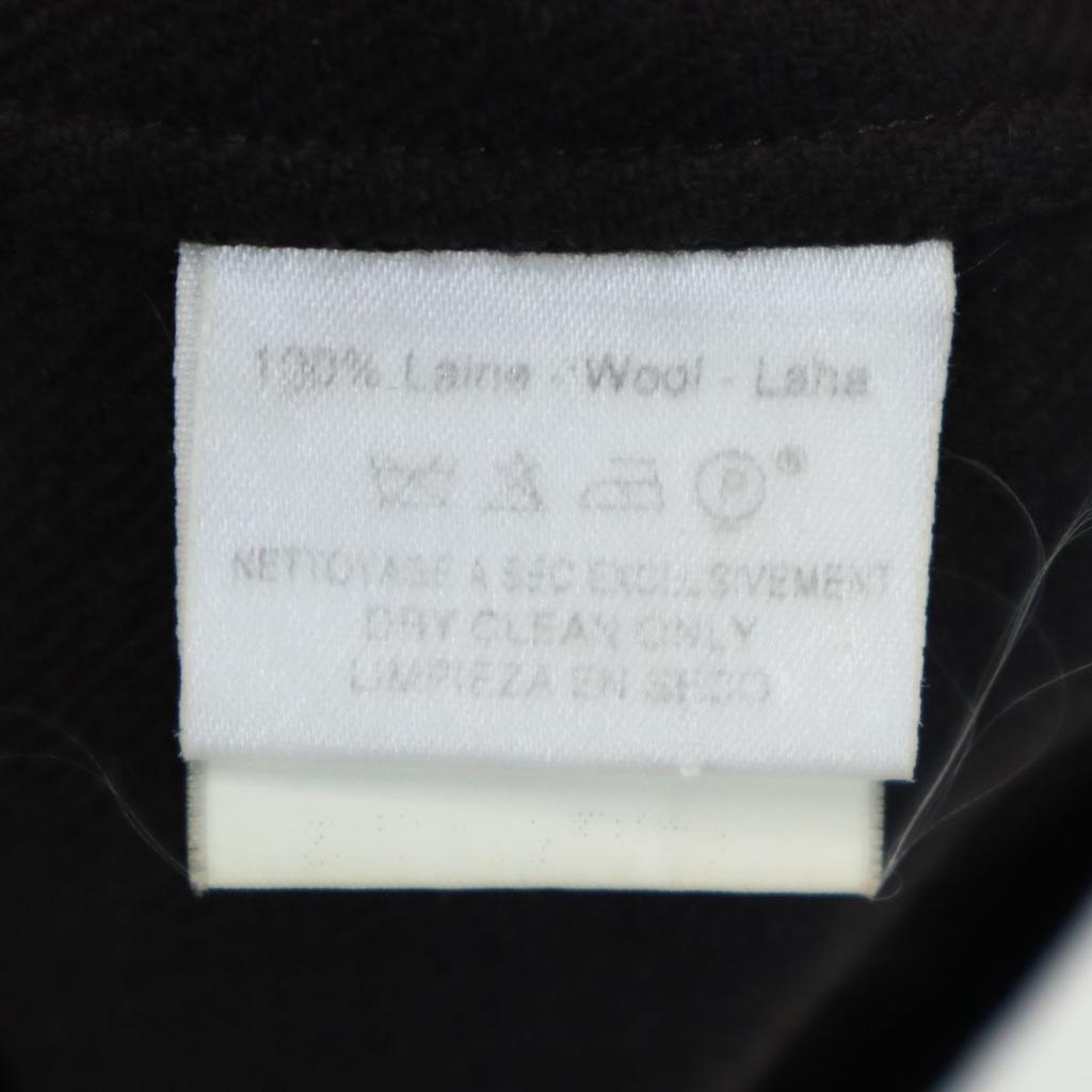 Hermes Made In France Long Sleeve Wool Shirt 42 Brown Men's Used