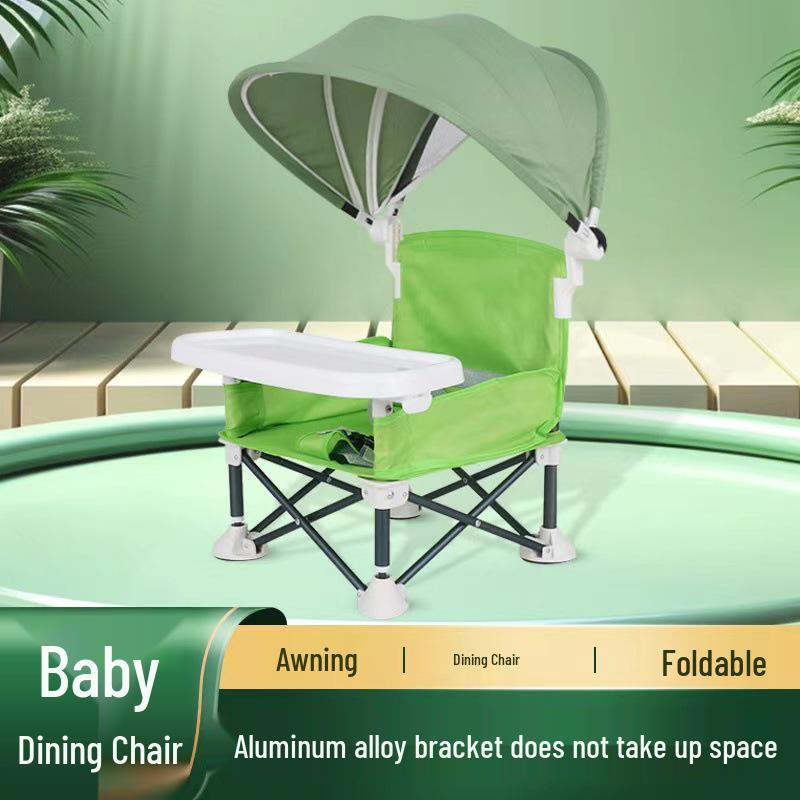 Portable Foldable Sunshade for Baby and Children's High Chair