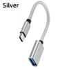 2pcs OTG Cable TYPE-C to USB Female Adapter Cable for Samsung Macbook Huawei Xiaomi Realme POCO USB Adapter Cable Type C Cable