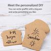 6 Pack Cork Trivet, Bread-shaped Insulation Pads Coasters Set Heat Resistant Hot Mat for Kitchen, Table, Countertops