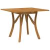 Garden Table 85 x 85 x 75 cm Solid Acacia Wood