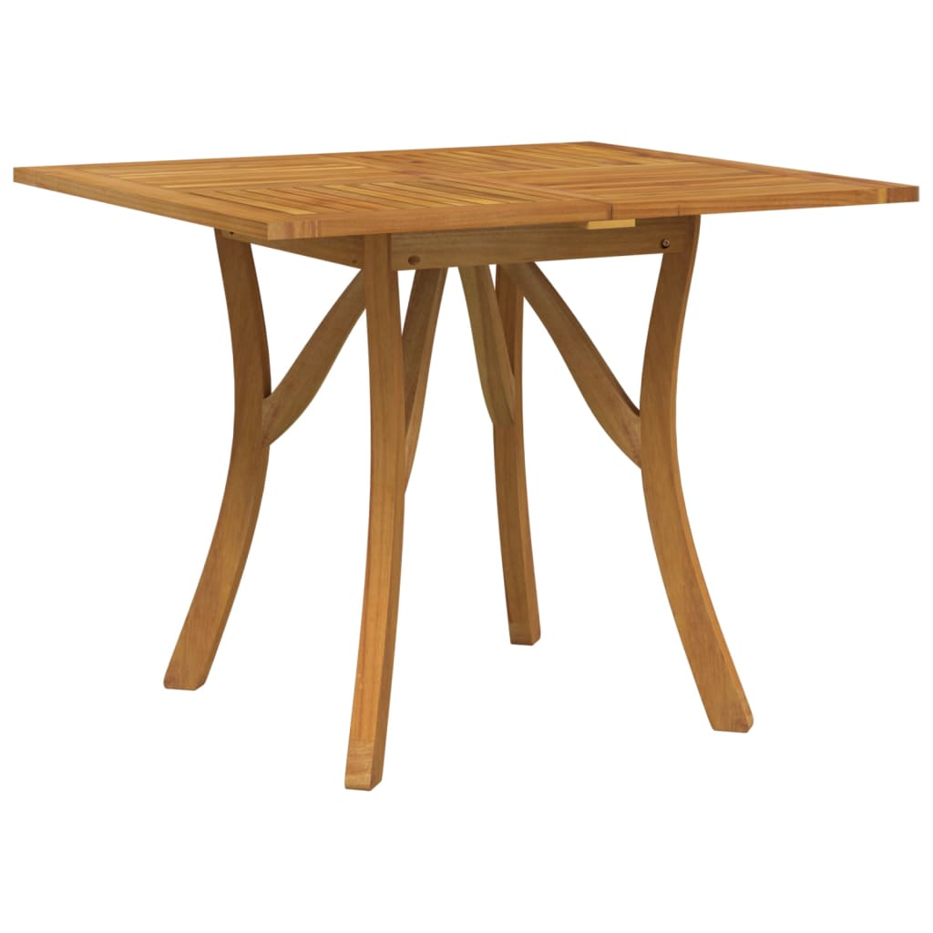 Garden Table 85 x 85 x 75 cm Solid Acacia Wood