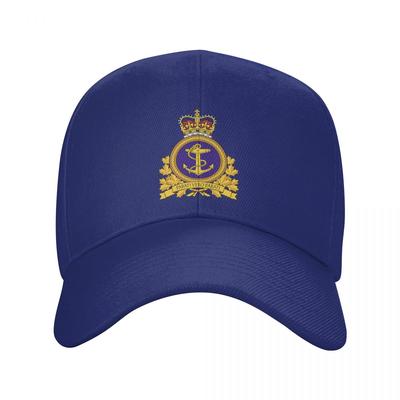 Moda królewska kanadyjska marynarka wojenna czapka z daszkiem kobiety unisex oddychająca kanada kotwica godło tata kapelusz kapelusze letnie Outdoor czapki z daszkiem