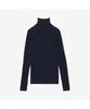 LACOSTE Women'S Ribbed Merino Wool Mock Neck Sweater Af4189-55N 166