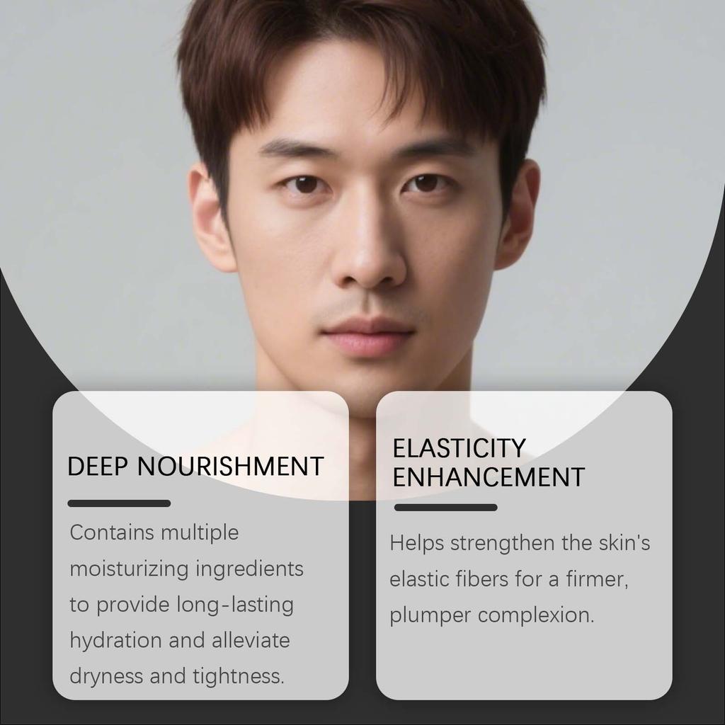 Men's Care Cream: Moisturizing, Nourishing, Elastic, And Refreshing Skin Care Cream