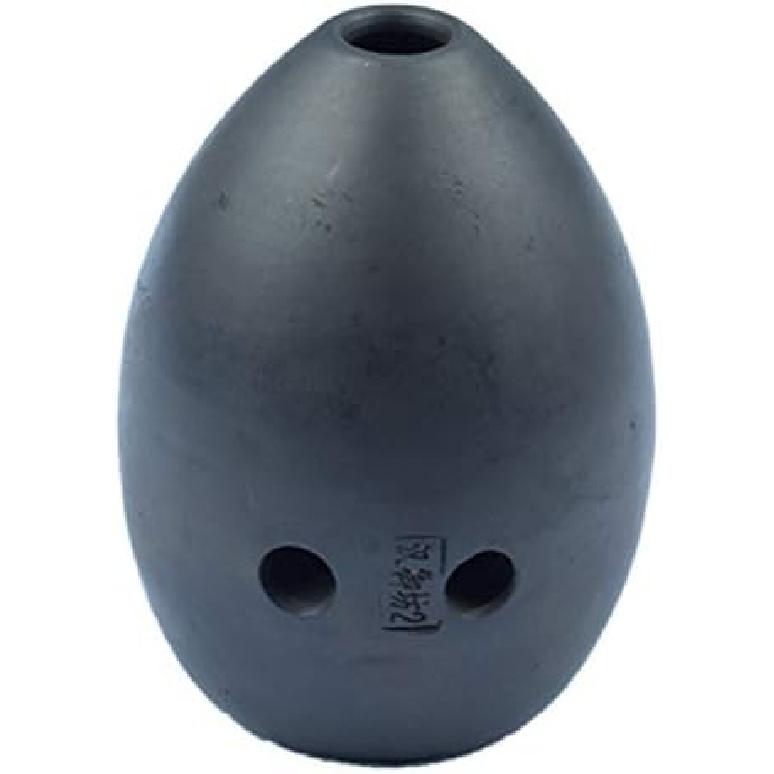 

Music Pottery National Eight Holes Small Pottery Chinese Ancient Instruments, black, 257326