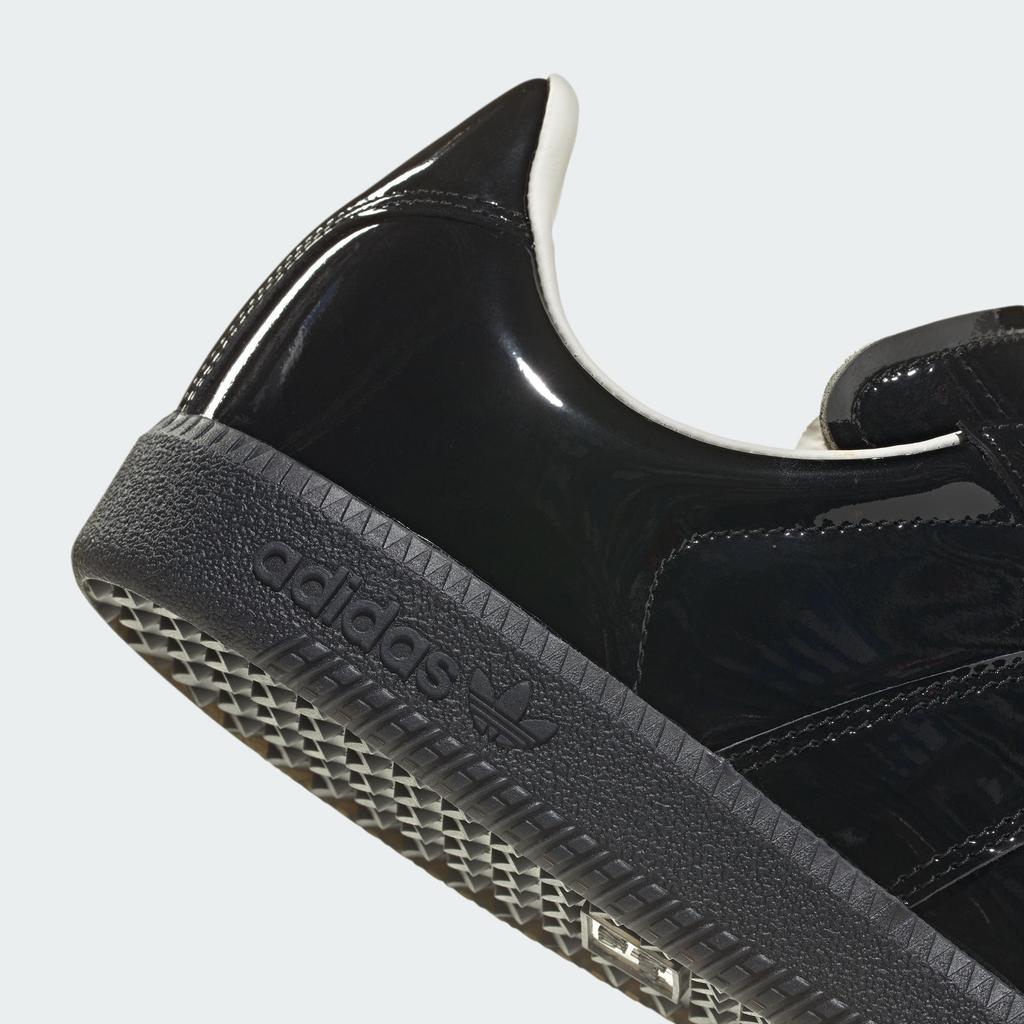 adidas BW Armee Schwarzes Lackleder