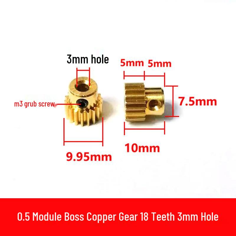 0.5 Module Copper Rack Linear Slide Rail Guide with 4x10x200mm Spur Gear Drive Rod